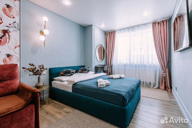 

1-к. квартира, 30 м², 2 кровати
