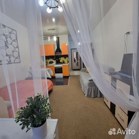 

Квартира-студия, 33 м², 2 кровати
