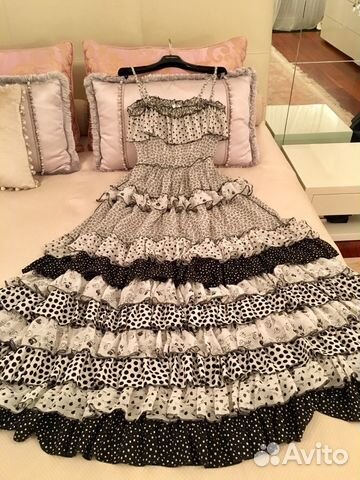 Платье Dolce Gabbana fashion show оригинал Платье Dolce Gabbana fashion show оригинал
