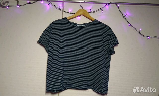 Футболка PullBear женская полосатая Футболка PullBear женская полосатая