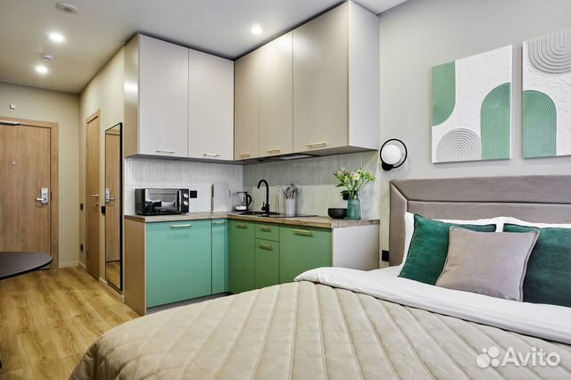 

Квартира-студия, 20 м², 1 кровать