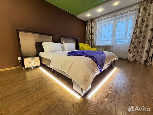 

1-к. квартира, 49 м², 2 кровати