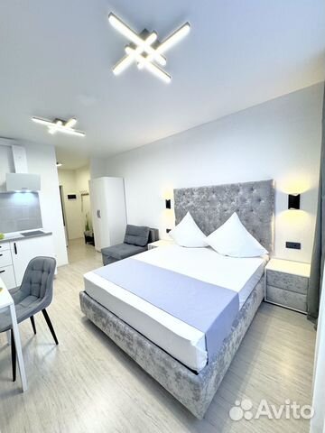 

Квартира-студия, 28 м², 2 кровати