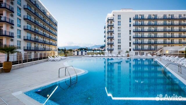 

Квартира-студия, 28 м², 2 кровати
