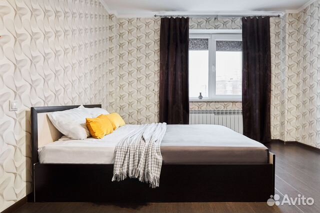 

1-к. квартира, 64 м², 2 кровати