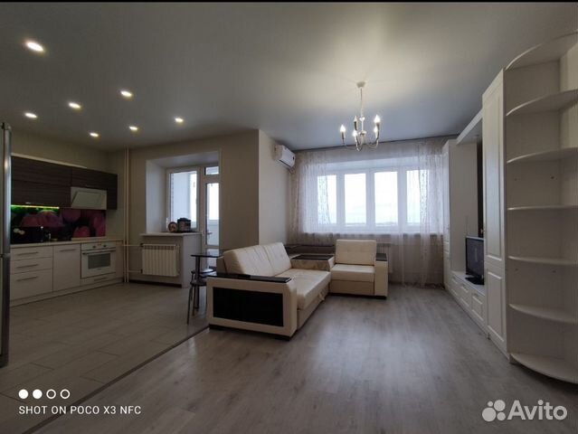 

Квартира-студия, 45 м², 3 кровати
