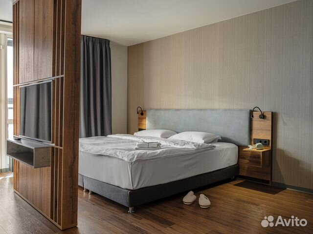 

Квартира-студия, 32 м², 2 кровати