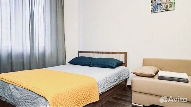 

1-к. квартира, 50 м², 2 кровати