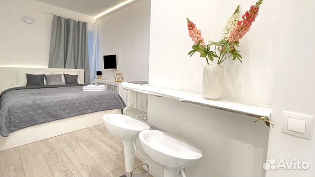 

Квартира-студия в апарт-отеле, 15 м², 1 кровать
