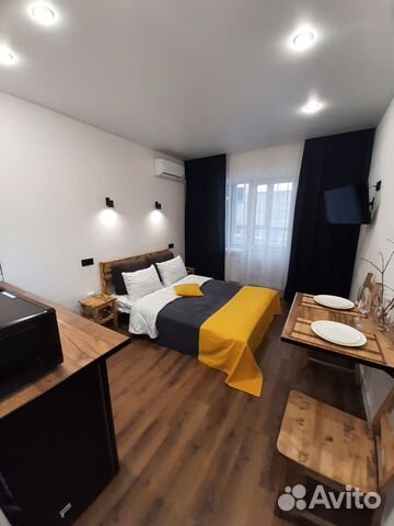 

Квартира-студия, 24 м², 2 кровати