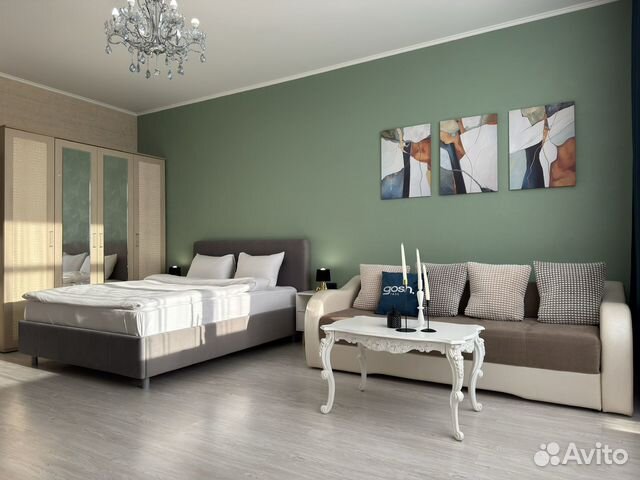 

1-к. квартира, 70 м², 2 кровати