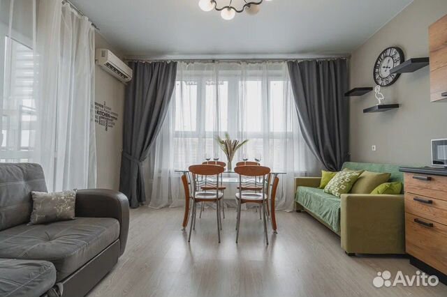 

1-к. квартира, 42,8 м², 2 кровати