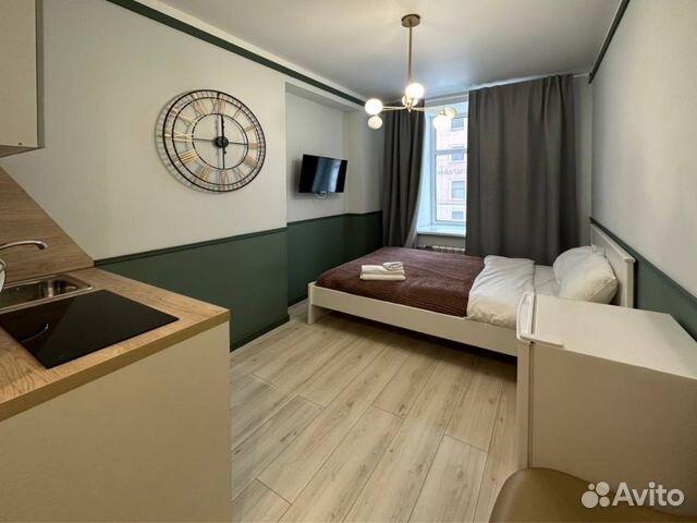 

Квартира-студия, 12,5 м², 1 кровать