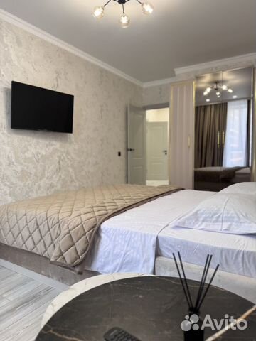 

1-к. квартира, 43 м², 2 кровати