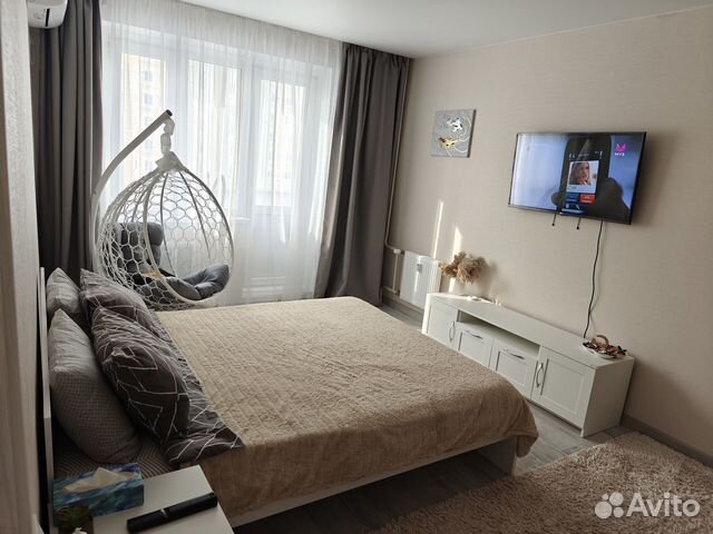 

1-к. квартира, 39 м², 2 кровати