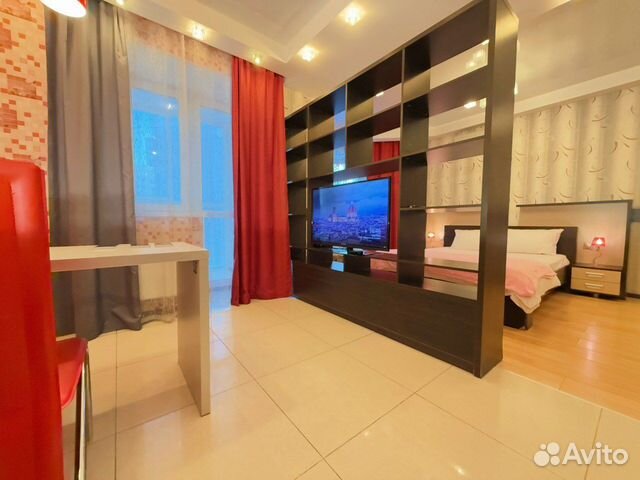 

Квартира-студия, 40 м², 2 кровати