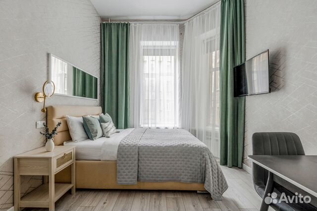 

Квартира-студия, 25 м², 2 кровати