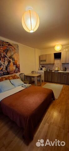 

Квартира-студия, 28 м², 2 кровати