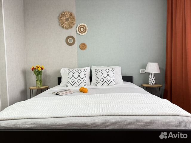 

1-к. квартира, 45 м², 2 кровати