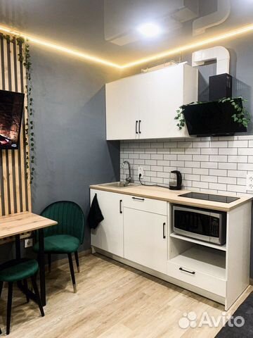 

Квартира-студия, 28 м², 2 кровати