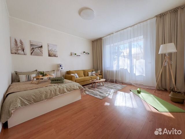 

1-к. квартира, 50 м², 2 кровати