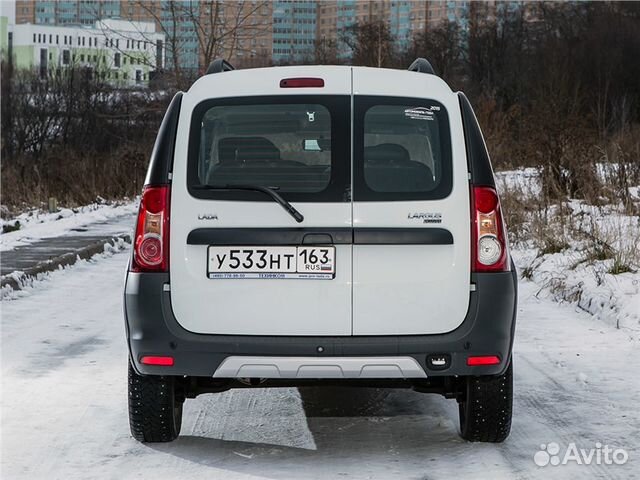 Заднее левое стекло LADA Largus