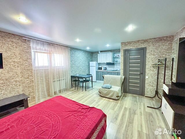 

Квартира-студия, 30 м², 4 кровати