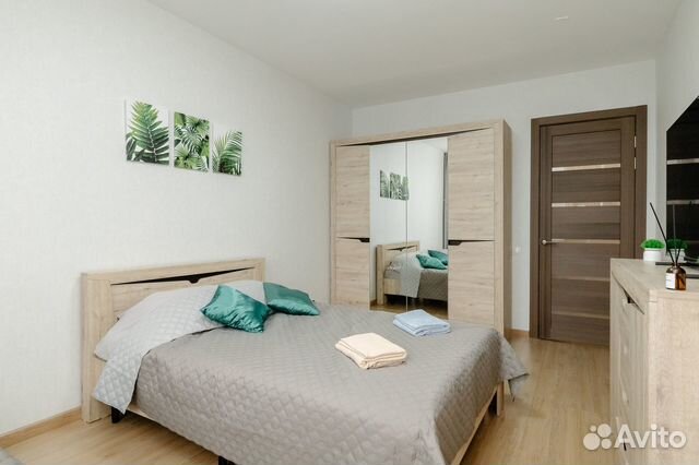 

1-к. квартира, 40,7 м², 3 кровати