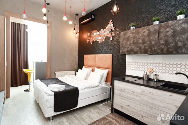 

Квартира-студия, 25 м², 1 кровать