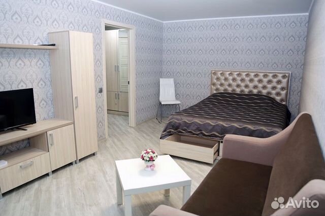 

1-к. квартира, 34 м², 2 кровати
