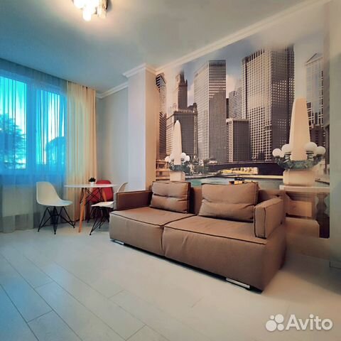 

Квартира-студия, 34 м², 2 кровати