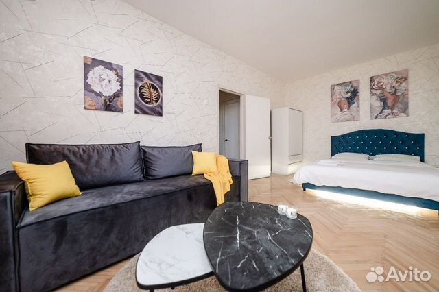 

1-к. квартира, 37 м², 2 кровати