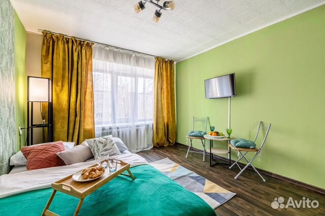 

Квартира-студия, 18 м², 2 кровати