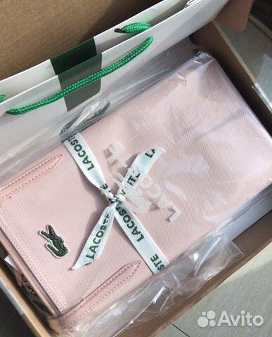 Сумка новая lacoste, сумка шоппер летняя