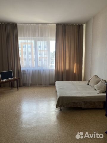 

1-к. квартира, 52 м², 2 кровати