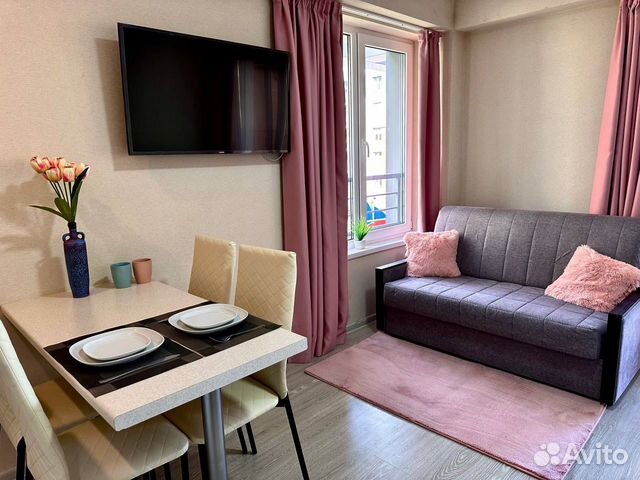 

Квартира-студия, 30 м², 2 кровати
