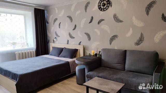 

1-к. квартира, 32 м², 2 кровати