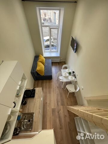 

Квартира-студия, 15 м², 2 кровати