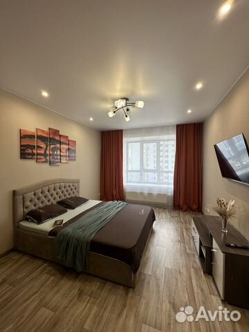 

1-к. квартира, 43 м², 2 кровати