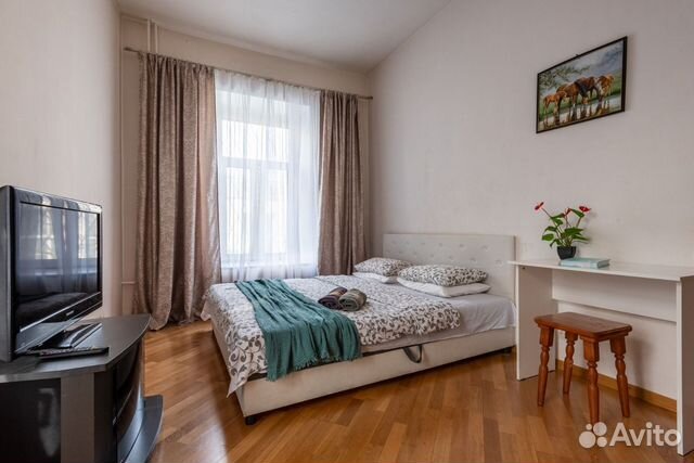 

1-к. квартира, 45 м², 2 кровати