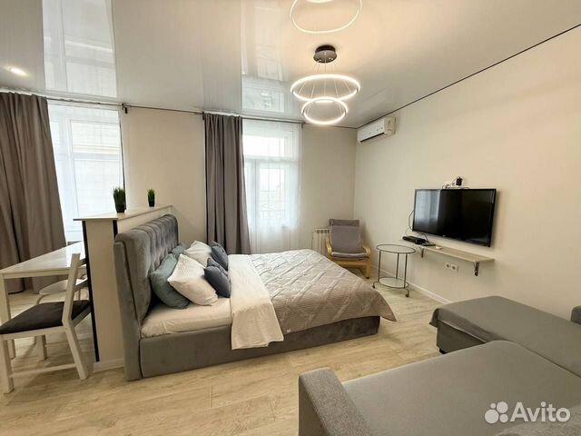 

Квартира-студия, 41 м², 2 кровати