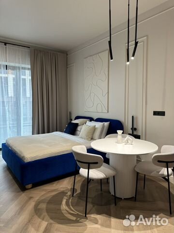 

Квартира-студия в апарт-отеле, 29 м², 2 кровати