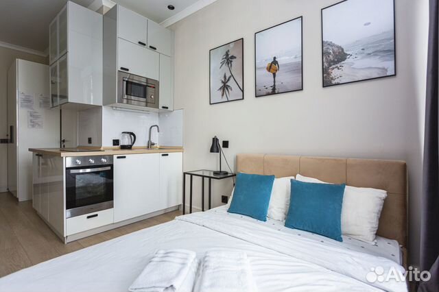 

Квартира-студия, 19 м², 1 кровать