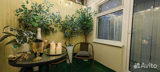 

Квартира-студия, 30 м², 2 кровати