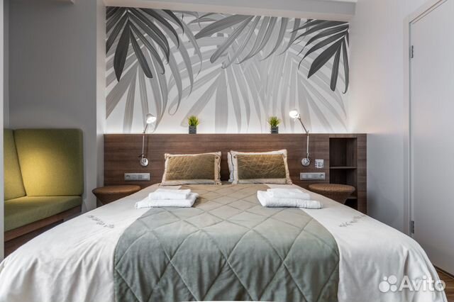 

Квартира-студия, 25 м², 2 кровати