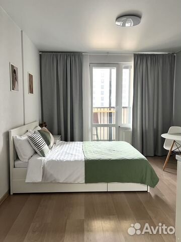 

Квартира-студия, 25 м², 1 кровать