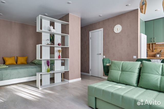 

Квартира-студия, 31 м², 2 кровати