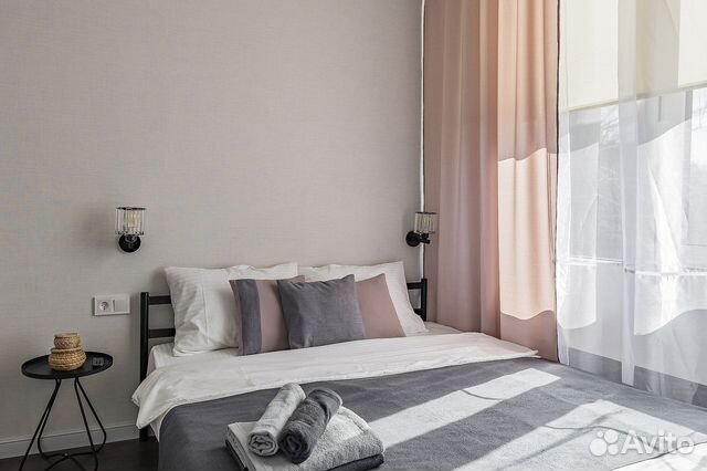 

Квартира-студия, 45 м², 2 кровати