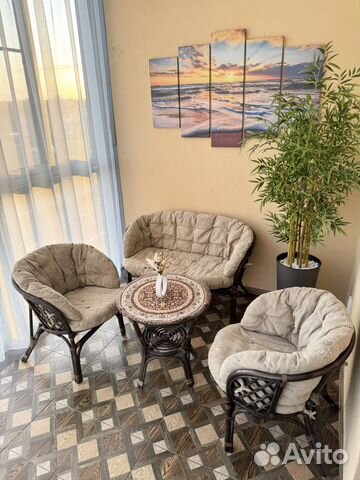 

1-к. квартира, 42 м², 3 кровати