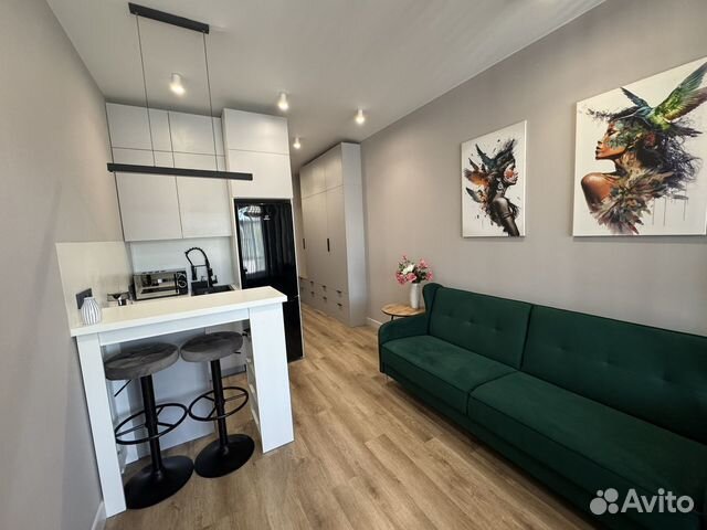 

Квартира-студия, 26 м², 2 кровати